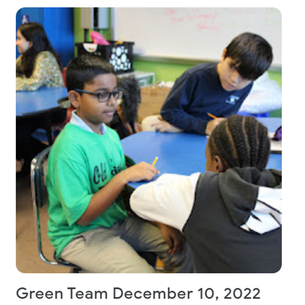 Green Team December 10, 2022