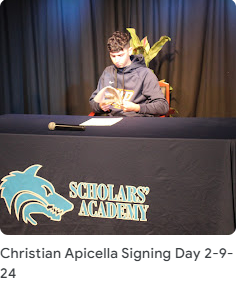 Christian Apicella Signing Day 2-9-24