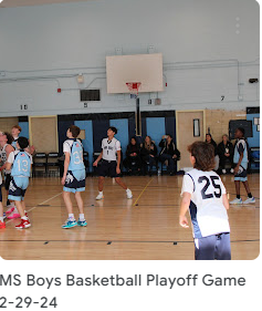 MS Boys Basketball Playoff Game 2-29-24