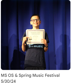 MS OS & Spring Music Festival 5/30/24