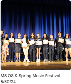 MS OS & Spring Music Festival 5/30/24