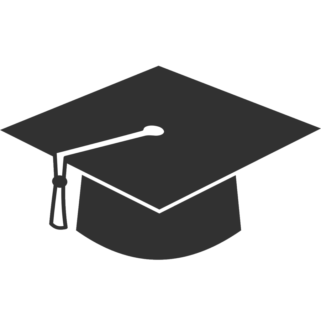 logo for college readiness club, a graduation hat