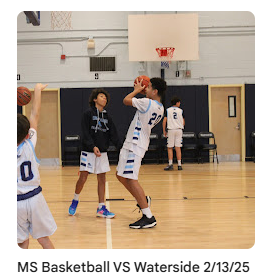 middle school athletes practicing shooting