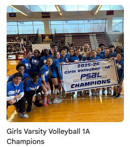 Girls Varsity Volleyball 1A Champions