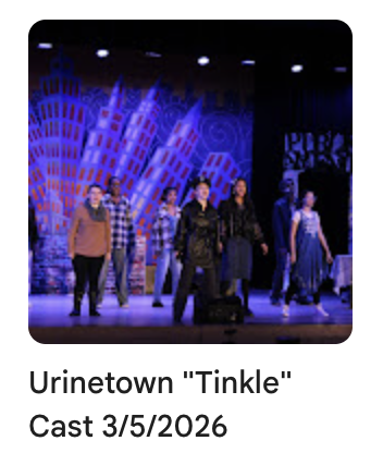 Urinetown "Tinkle Cast" March 5th 2026