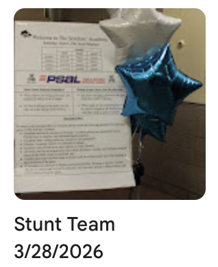 Stunt Team- March 28th 2026