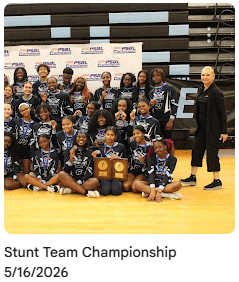 Stunt members posed for a picture