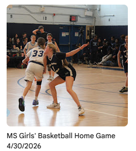 Middle school athlete runs past defender