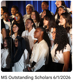 Middle school outstanding scholars