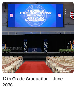 Students graduating