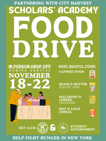 poster for Food Drive In Person UPDATED